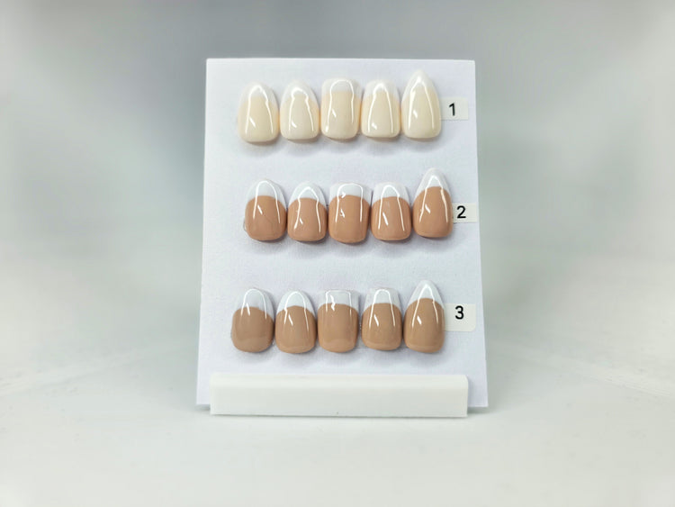Nude shades 1 to 3