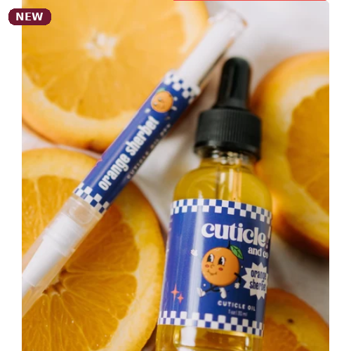 Orange Sherbet Bottle